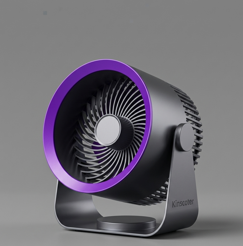 Ventilateur Sans Lame Multifonctionnel — Silencieux • USB • Bureau & Maison