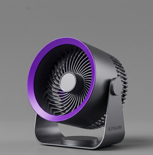 Ventilateur Sans Lame Multifonctionnel — Silencieux • USB • Bureau & Maison