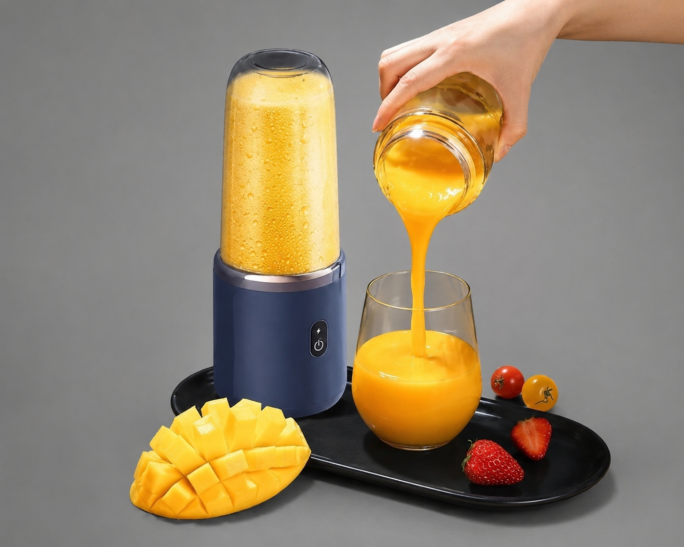Blender Portable Rechargeable USB — Smoothies & Jus Frais Partout