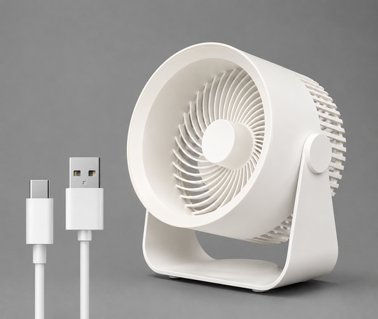 Ventilateur Sans Lame Multifonctionnel — Silencieux • USB • Bureau & Maison